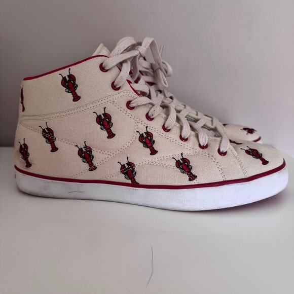 Reebok Reserve Lobster Harvest Prime Court Mid Limited Edition Sneakers SAMPLE 9 - Picture 7 of 8